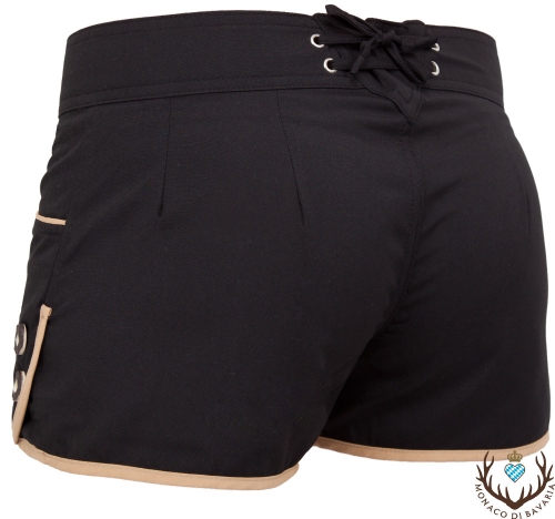 Ladies hotpants, black M