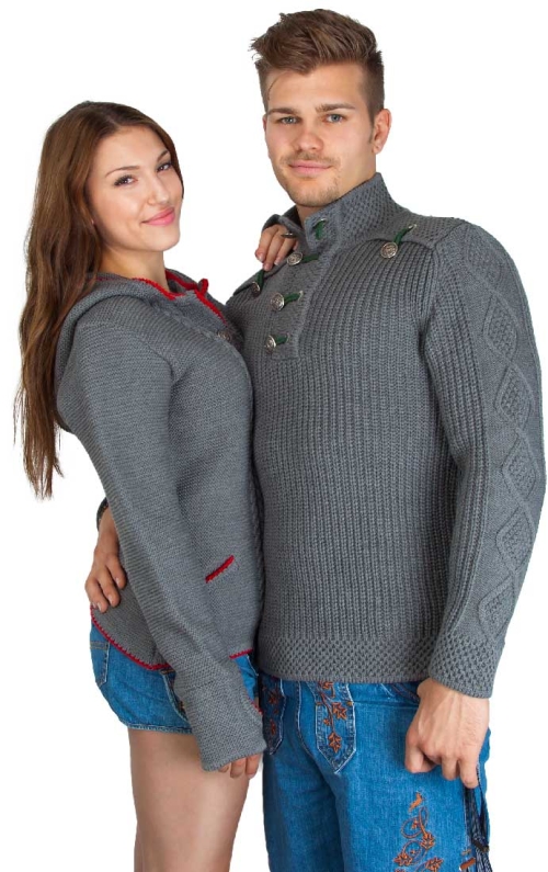 Trachten Sweater grey