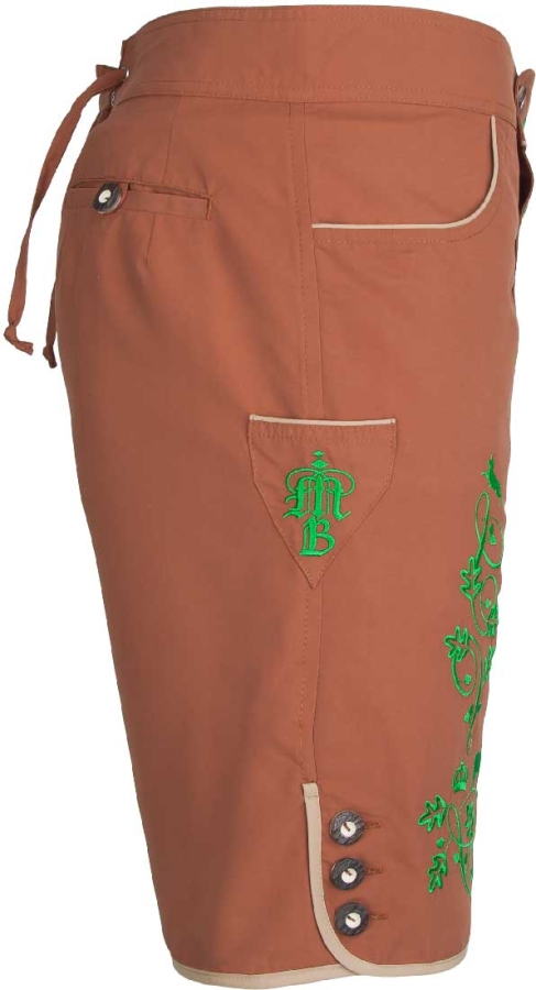 Trachtenbadehose hellbraun, L