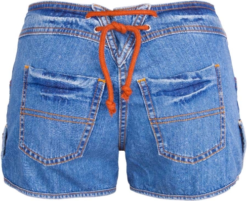 Women Bavarian Denim Shorts