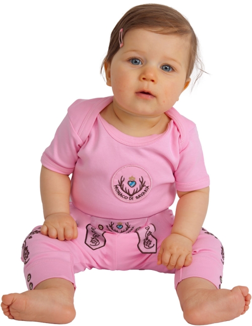 Baby Set 2-teilig, rosa 18-24 Monate, 86-92 cm