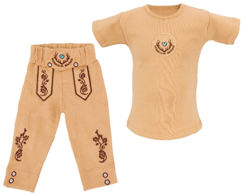 Bavarian Baby Set 2-piece, blue