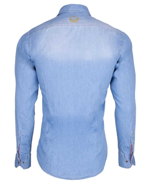 Denim shirt Monaco di Bavaria lightblue, XXL