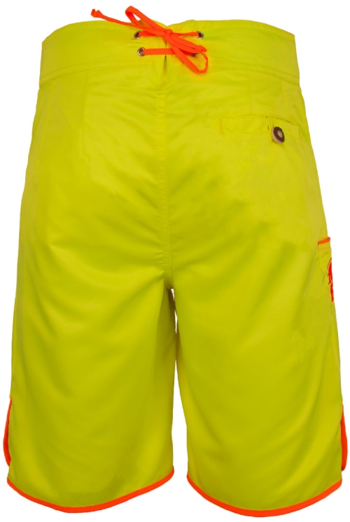 Brandneue Neon-Edition ~ Freizeitlederhose Herren, neongelb