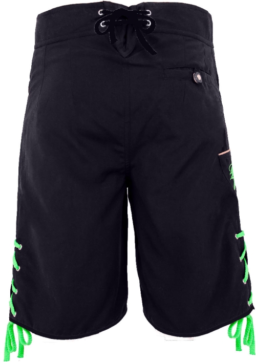 Bavarian trunks and leisure pants, black/green XS