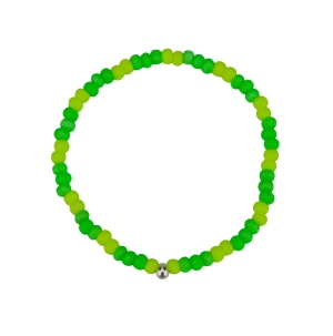 Damen Armband Handmade in Bayern neon grün / gelb