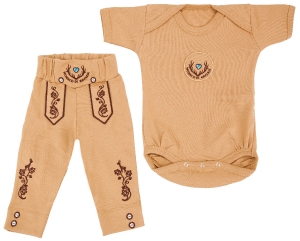 Bavarian Baby Set 2-piece, blue