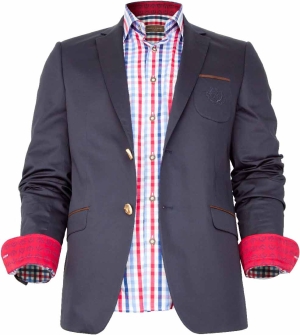 Bavarian sports jacket, navyblue