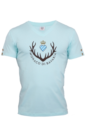 Mens T-shirt, light mint