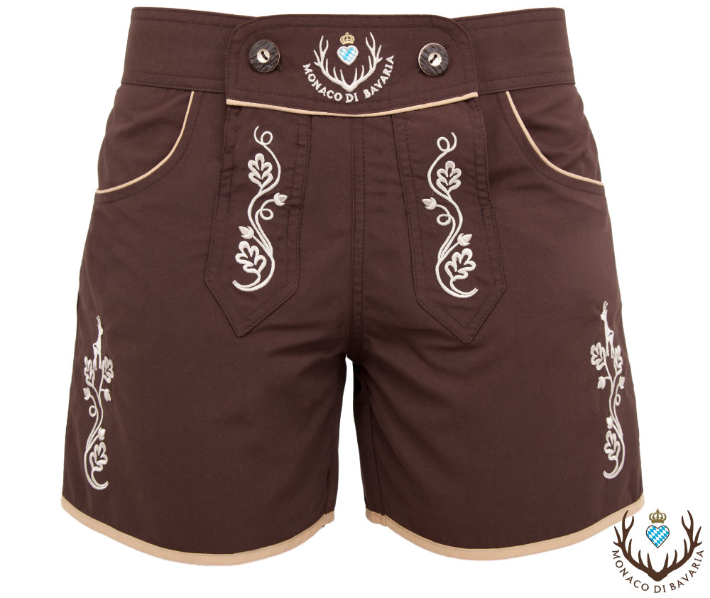 Ladies Bavarian Leisure Shorts, brown